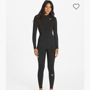 Billabong Womens 4/3 Wetsuit - Synergy Wild Black